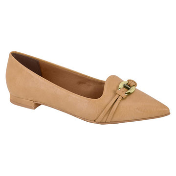 Vizzano 1206-1004 Pointy Toe Flat in Sand